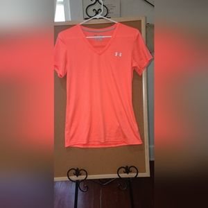 Highlighter orange tee